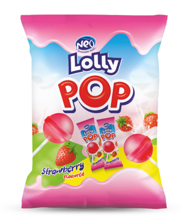 LOLLy POP STRAWBERRY