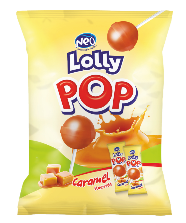 Lolly Pop Caramel Flavoured