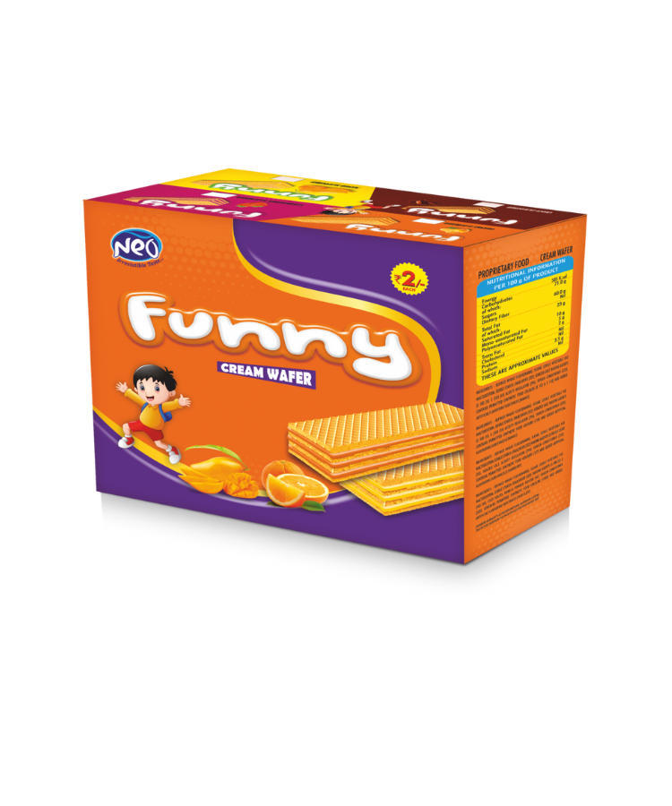 FUNNY CREAME WAFER